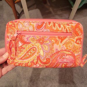 Vera Bradley Sherbet Zip Wallet - *Retired pattern